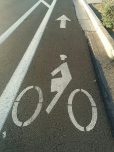 Tempe bike lane