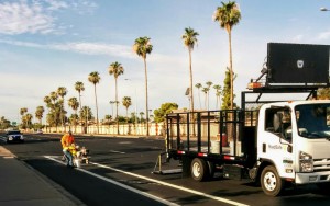 Tempe bike lane striping