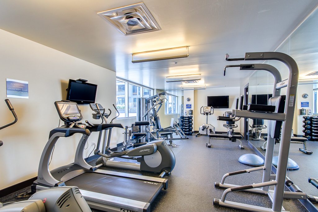 Hayden Ferry fitness room