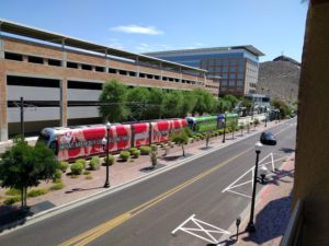 Hayden Square light rail