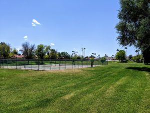 Corona Village tennis court