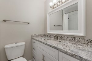 remodeled bathroom