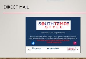 Tempe farming with direct mail