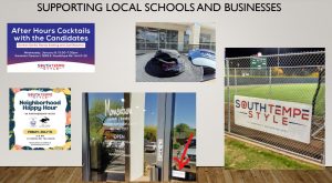 local schools and business