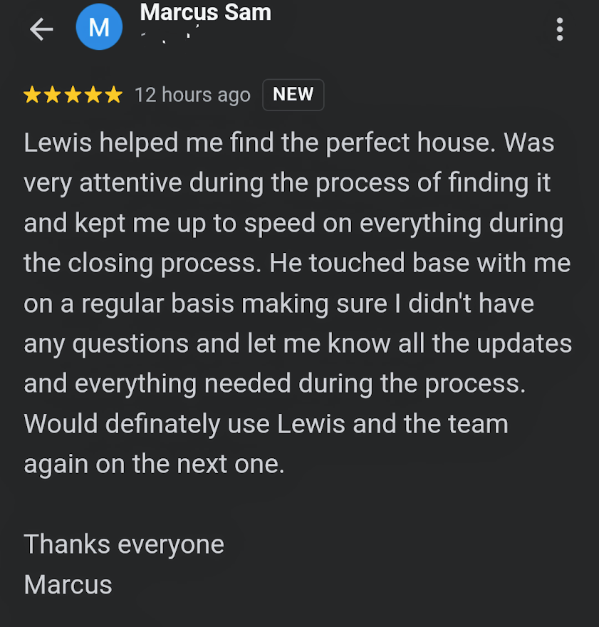 Lewis Kary Google review