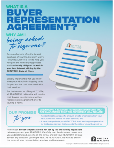 Buyer Representation Agreement fact sheet