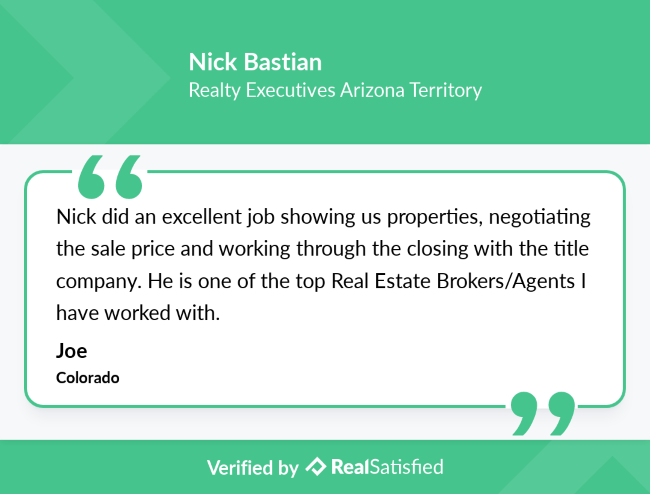 Buyer testimonial Joseph B